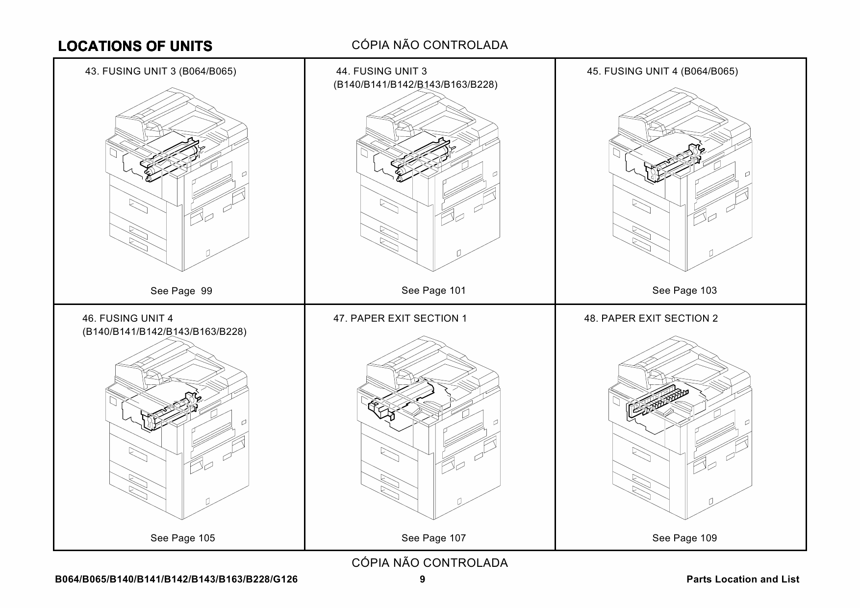 RICOH Aficio AP-900 G126 Parts Catalog-3